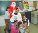 Pap Noel en Las Escuelas...