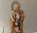 La Virgen...
